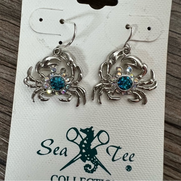 Ocean Beach Mermaid Shell Crab Jewelry Lot - Picture 2 of 6